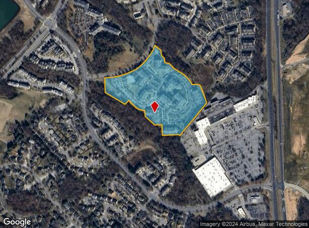  3635 Elder Oaks Blvd, Bowie, MD Parcel Map