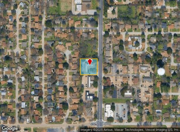 800 N Fielder Rd, Arlington, TX Parcel Map