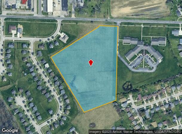 Angola Rd, Toledo, OH Parcel Map