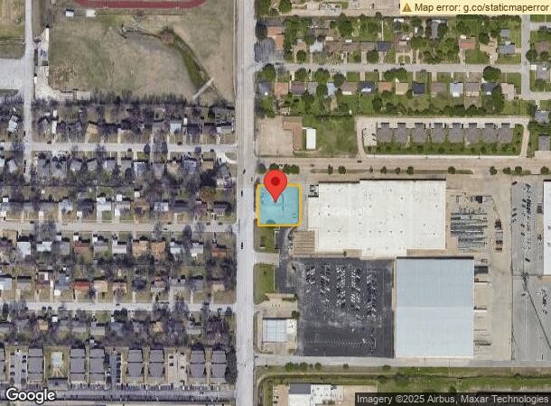  1405 S Cherry Ln, Fort Worth, TX Parcel Map