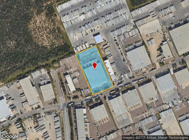 806 Union Pacific Blvd, Laredo, TX Parcel Map