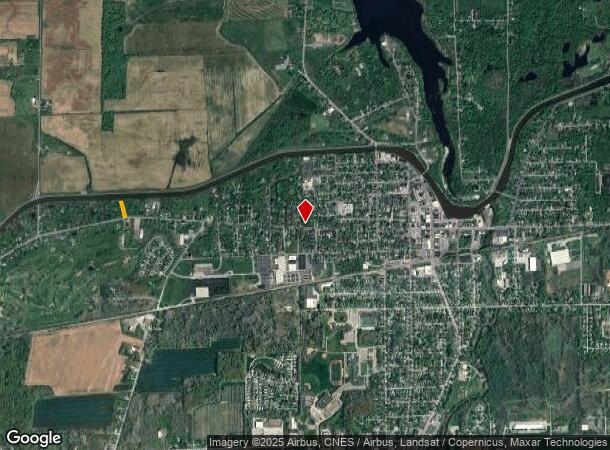  612 W Center St, Medina, NY Parcel Map