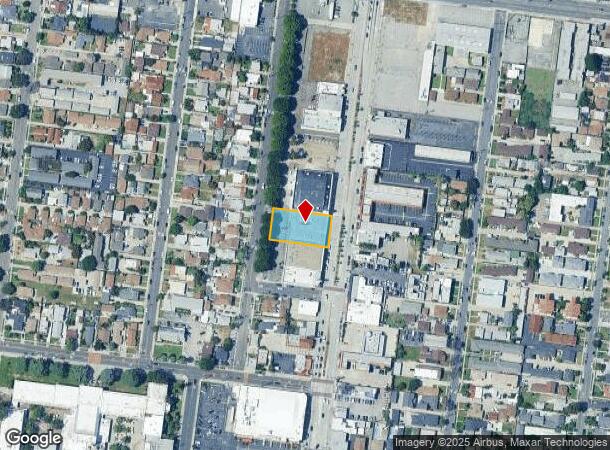  6617 Atlantic Ave, Bell, CA Parcel Map