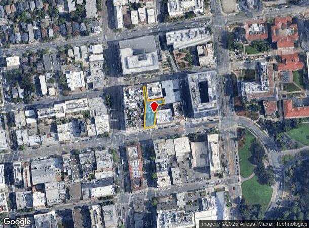  2119 University Ave, Berkeley, CA Parcel Map