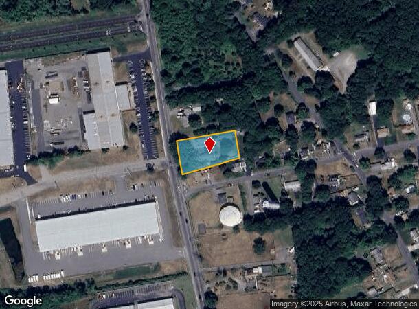  1847 Broadway, Raynham, MA Parcel Map