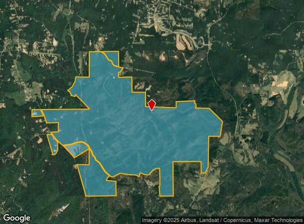  8891 W Carroll Rd, Whitesburg, GA Parcel Map