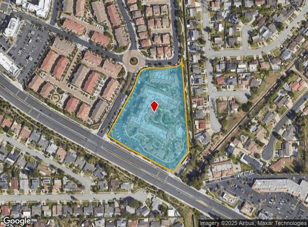  460 La Floresta Dr, Brea, CA Parcel Map