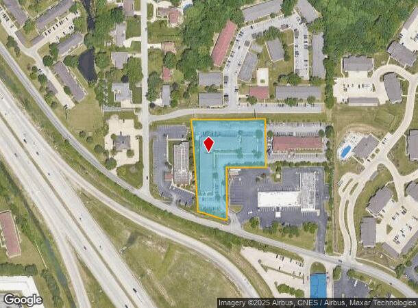  163 Frontage Rd, Lafayette, IN Parcel Map