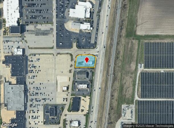 1325 N Dunlap Ave, Savoy, IL Parcel Map