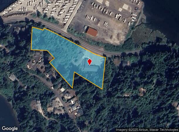 855 Ne Alsea Hwy, Waldport, OR Parcel Map