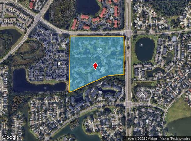  1801 Princeton Lakes Dr, Brandon, FL Parcel Map