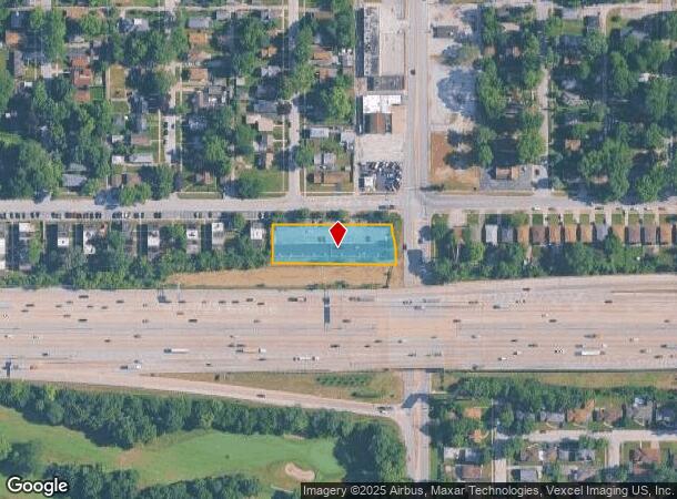 17100 Dixie Hwy, Hazel Crest, IL Parcel Map
