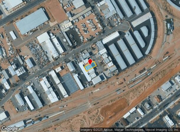  706 Foothill Ct, Boulder City, NV Parcel Map