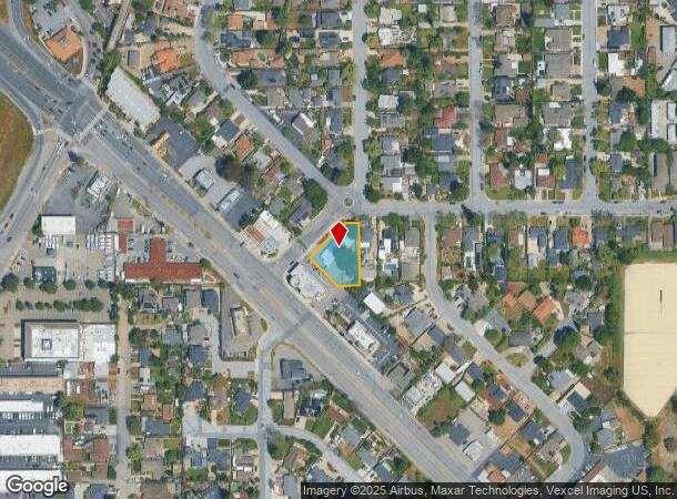 1260 Erin Way, Campbell, CA Parcel Map