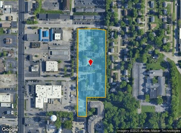  280 Shamrock Ct, Evansville, IN Parcel Map