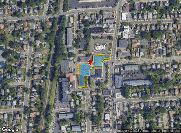  136 N Washington Ave, Bergenfield, NJ Parcel Map