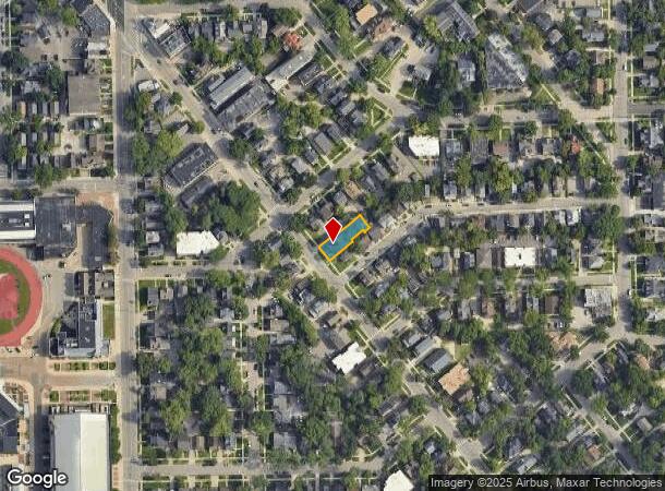  811 Packard St, Ann Arbor, MI Parcel Map