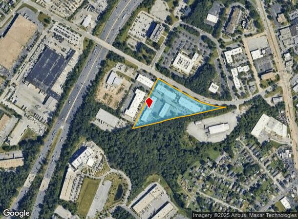 1500 Joh Ave, Halethorpe, MD Parcel Map