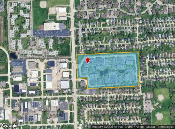  2330 John R Rd, Troy, MI Parcel Map