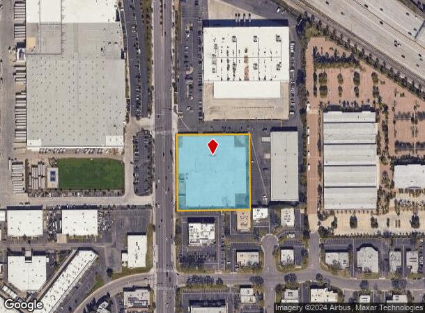  1236 N Magnolia Ave, Anaheim, CA Parcel Map