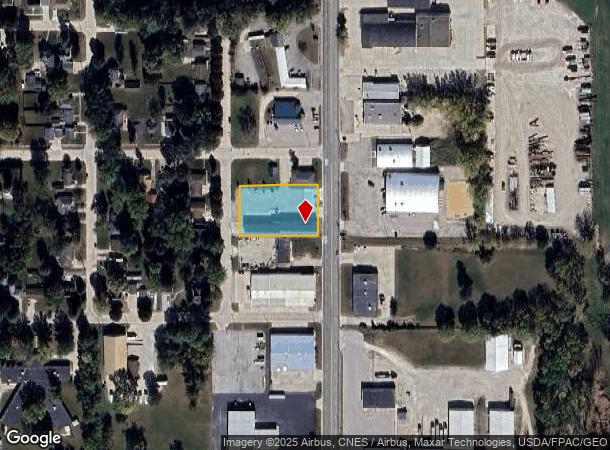 1107 S Grand Ave, Charles City, IA Parcel Map
