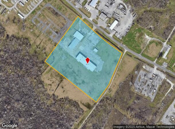 1727 Coteau Rd, Houma, LA Parcel Map