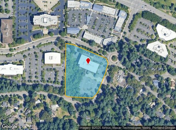  4800 Meadows Rd, Lake Oswego, OR Parcel Map