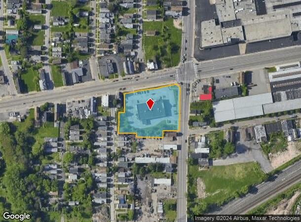  1625 Broadway St, Buffalo, NY Parcel Map