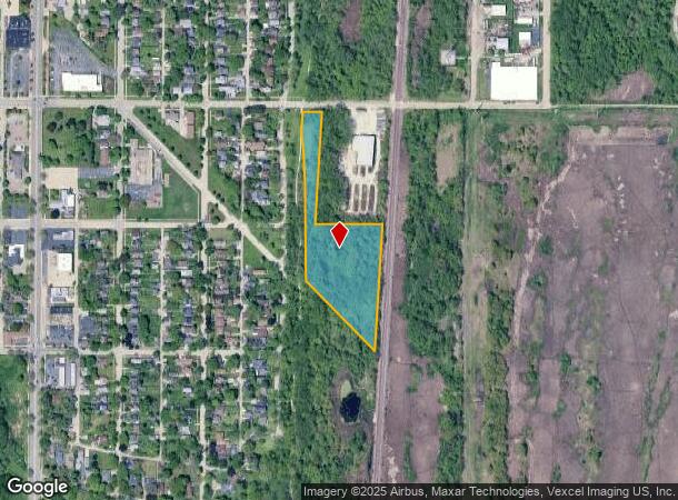  819 29Th St, Zion, IL Parcel Map