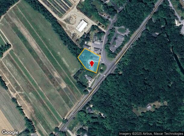 1195 Franklinville Rd, Laurel, NY Parcel Map