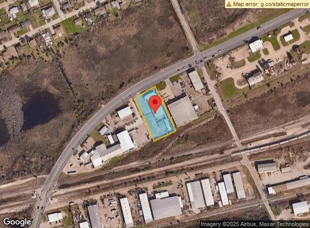  7707 Harborside Dr, Galveston, TX Parcel Map