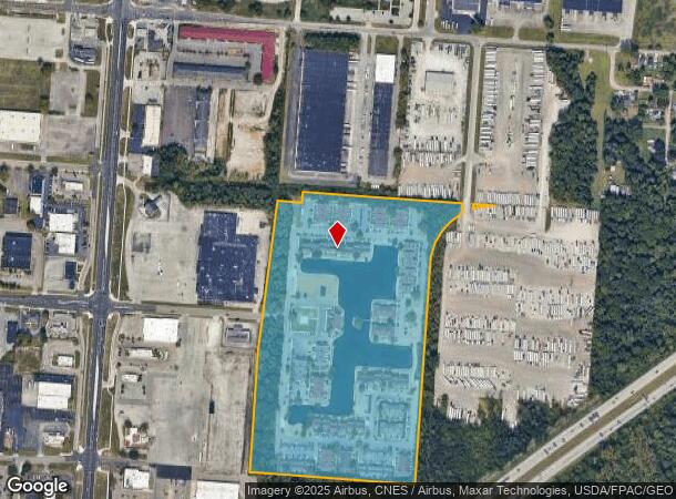 2400 Shore Blvd E, Columbus, OH Parcel Map