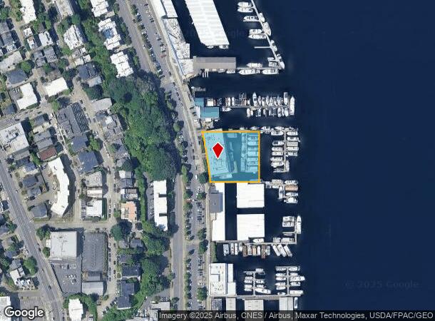  2040 Westlake Ave N, Seattle, WA Parcel Map