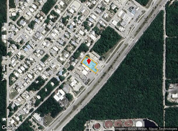  100470 Overseas Hwy, Key Largo, FL Parcel Map