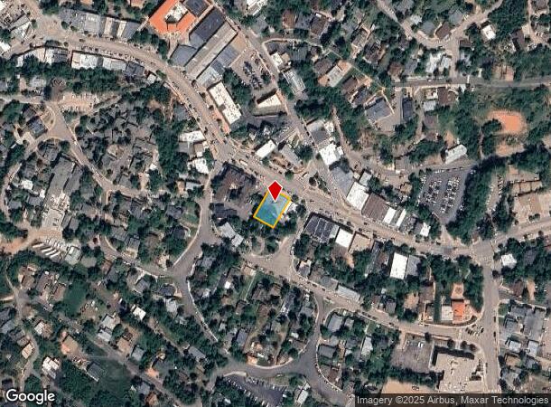 807 Manitou Ave, Manitou Springs, CO Parcel Map