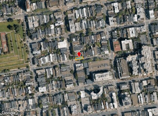  2302 Fillmore St, San Francisco, CA Parcel Map