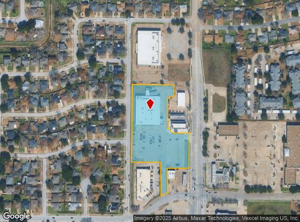  7201 Rufe Snow Dr, Fort Worth, TX Parcel Map