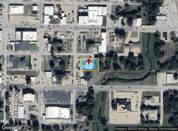  201 S Delaware Ave, Okmulgee, OK Parcel Map