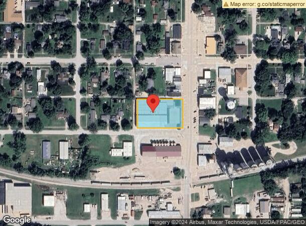  100 Center Ave N, Mitchellville, IA Parcel Map