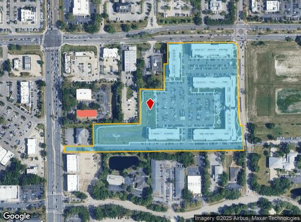  222 E Mitchell Hammock Rd, Oviedo, FL Parcel Map
