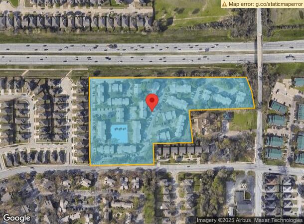  7501 Ederville Rd, Fort Worth, TX Parcel Map