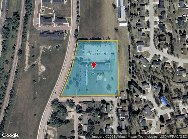 1500 N Broadway, Crookston, MN Parcel Map