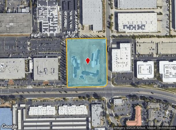  2929 E Imperial Hwy, Brea, CA Parcel Map