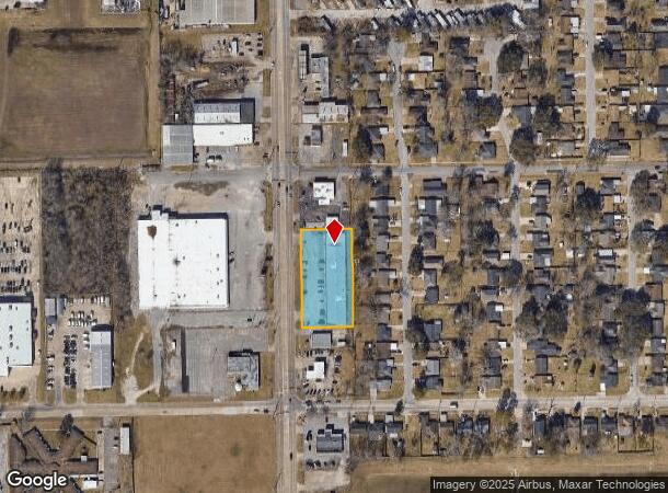  2405 S 11Th St, Beaumont, TX Parcel Map
