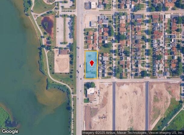  2143 Calumet Ave, Hammond, IN Parcel Map