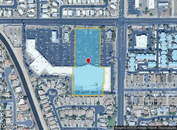 2727 E Broadway Rd, Mesa, AZ Parcel Map