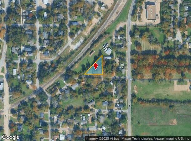  115 W Avenue I, Midlothian, TX Parcel Map