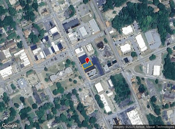  117 S Jefferson Ave, Eatonton, GA Parcel Map