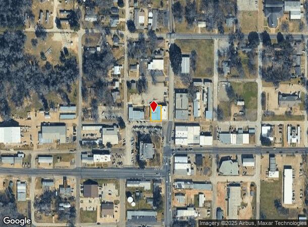  107 W Lipscomb St, Quitman, TX Parcel Map
