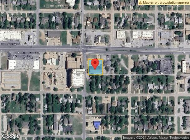  1612-1616 W Gore Blvd, Lawton, OK Parcel Map